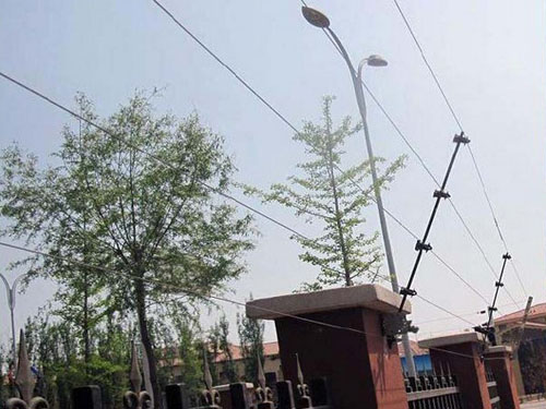 學校圍牆周界防範解決方案-拓天電子圍欄