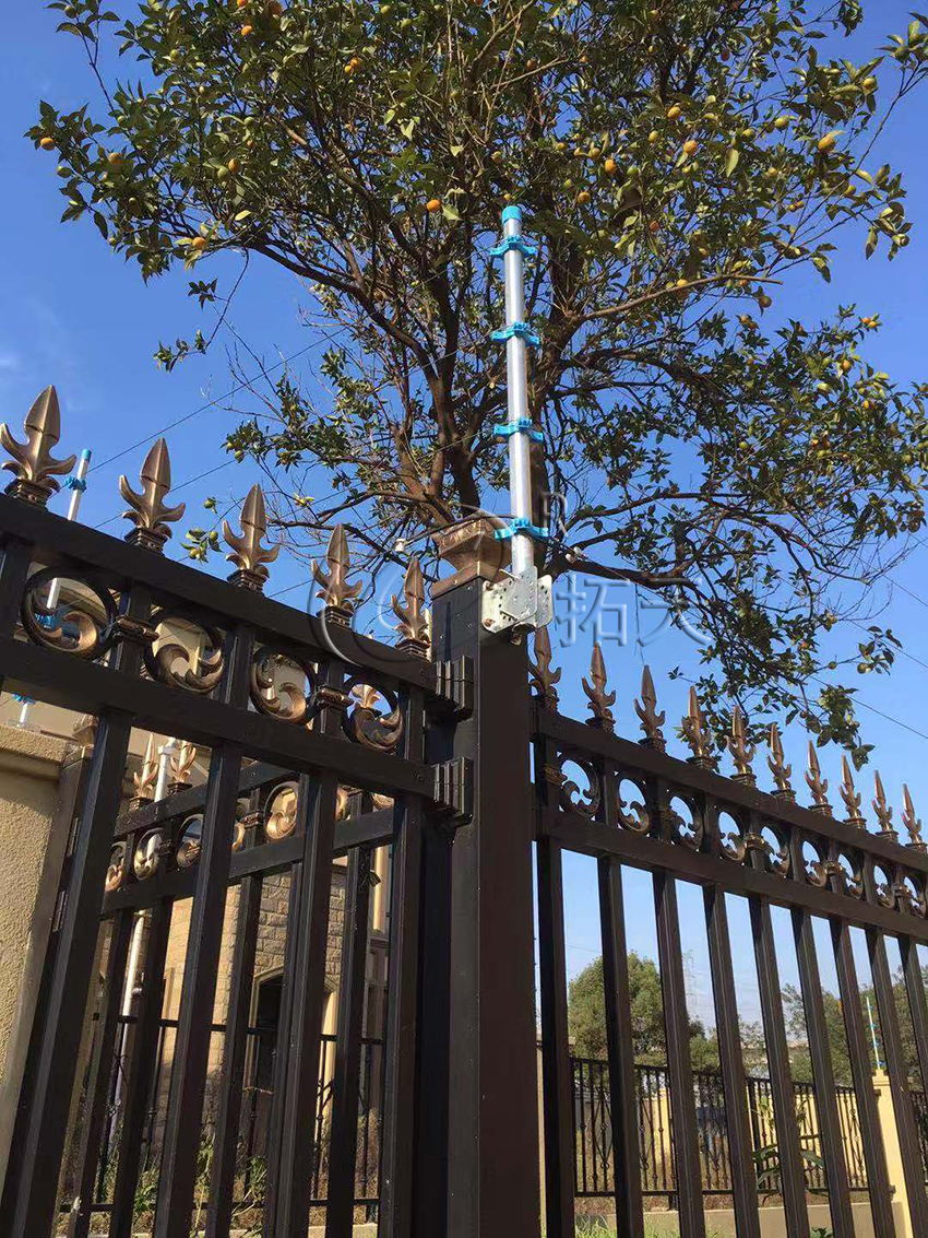 重慶私人别墅脈沖圍欄案例